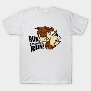 Run, Sasquatch, Run! T-Shirt